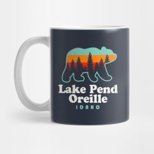Lake Pend Oreille Idaho Fishing Camping Mug